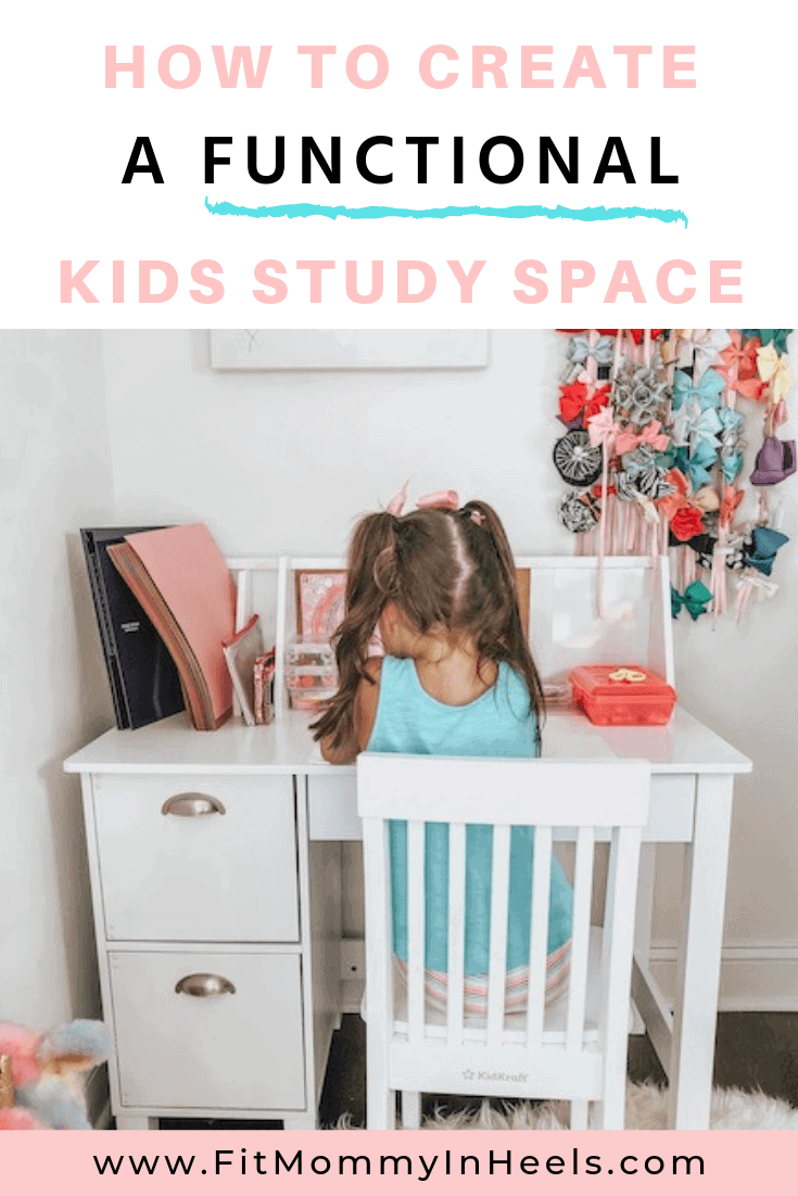 Study Space For Kids On A Budget Fit Mommy In Heels