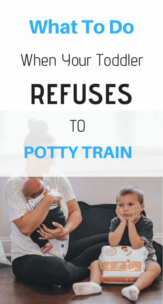 toddler refuses to potty train