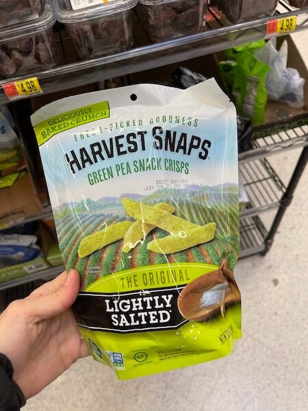 harvest snaps - healthy walmart snacks