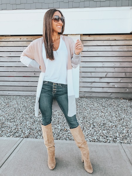 Push down joy recommend How To Wear Knee High Boots: 10 Outfit Ideas Included! | Fit Mommy In Heels