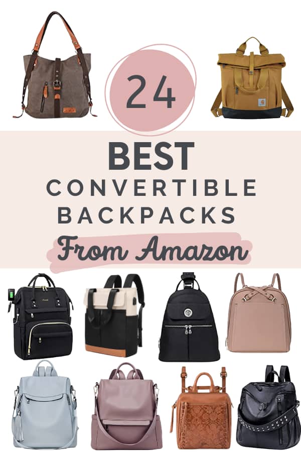 The Best Convertible Backpack Purses For Travel & Work | Fit Mommy In Heels