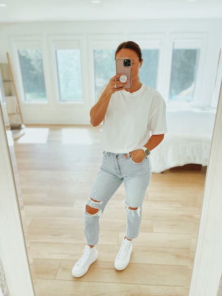 10 White Platform Converse Outfits You Need To Try | Fit Mommy In Heels