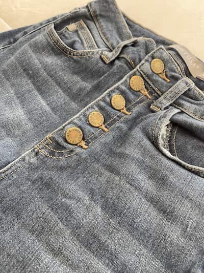 button fly jeans