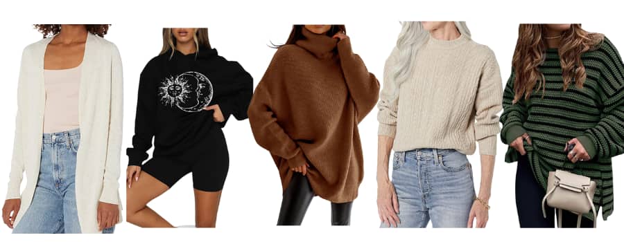 sweaters for a capsule winter wardrobe