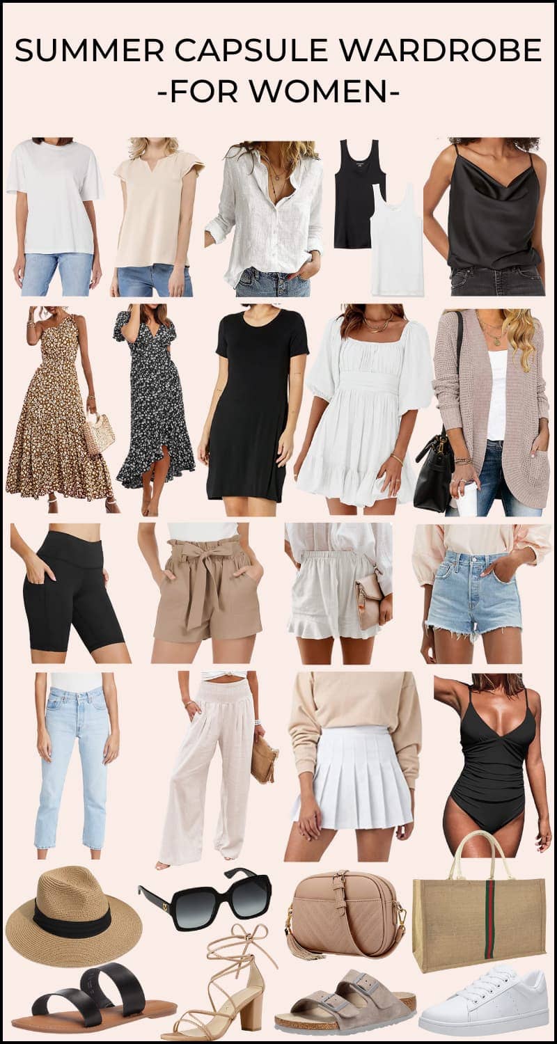 How to Build a Classic Summer Capsule Wardrobe | Fit Mommy In Heels