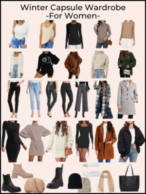 The Ultimate Capsule Wardrobe For Winter 2022/2023 | Fit Mommy In Heels