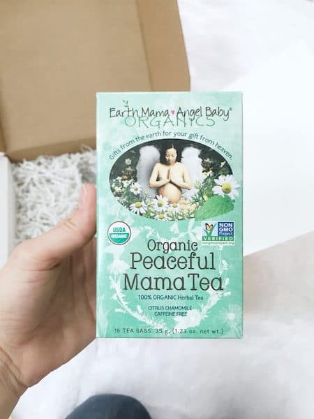 Organic Peaceful Mama Tea.