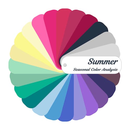 A "summer" color wheel.
